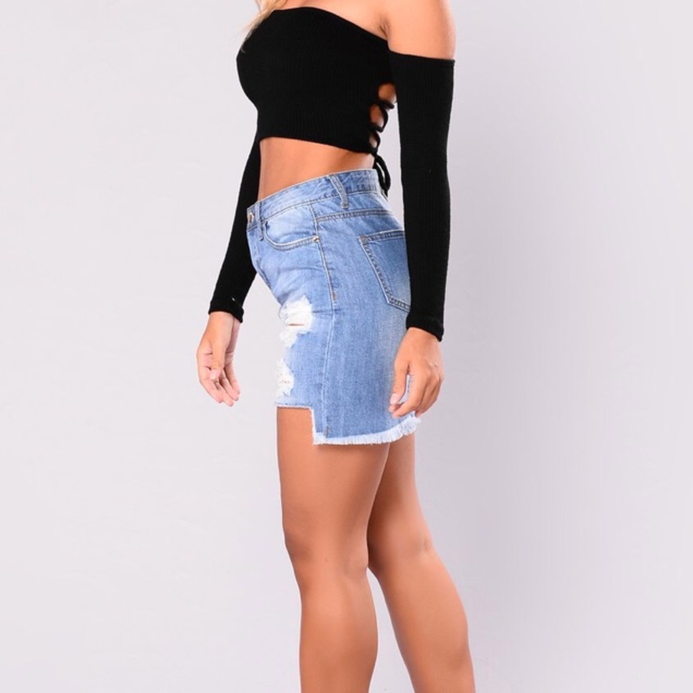 Tayla Denim Skirt - Picture 4 of 5